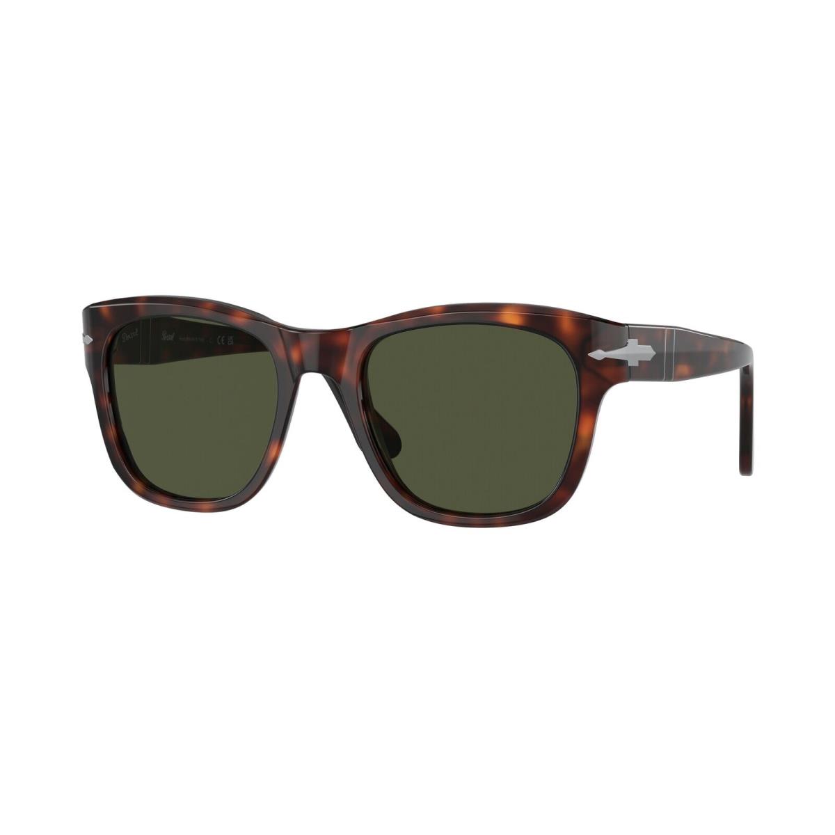 Persol PO3313S 24 31 Tortoise Brown Green 55 mm Unisex Sunglasses