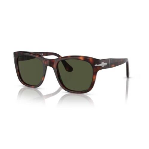Persol 0PO3313S 24/31 Tortoise Brown/green Square Unisex Sunglasses