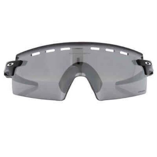Oakley Encoder Strike Vented Prizm Black Shield Men`s Sunglasses OO9235 923501 - Frame: Black, Lens: Black