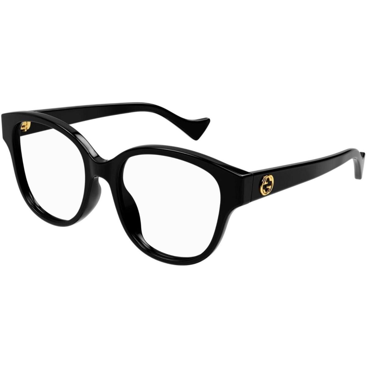 Gucci Women`s Eyeglasses Black Acetate Cat Eye Frame Demo Lens GG1260OA 001