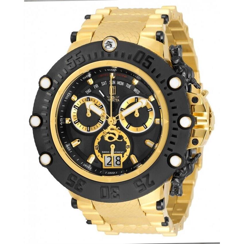 Invicta JT Chronograph Subaqua Noma Iii Men`s Limited Edition Swiss Watch 32540