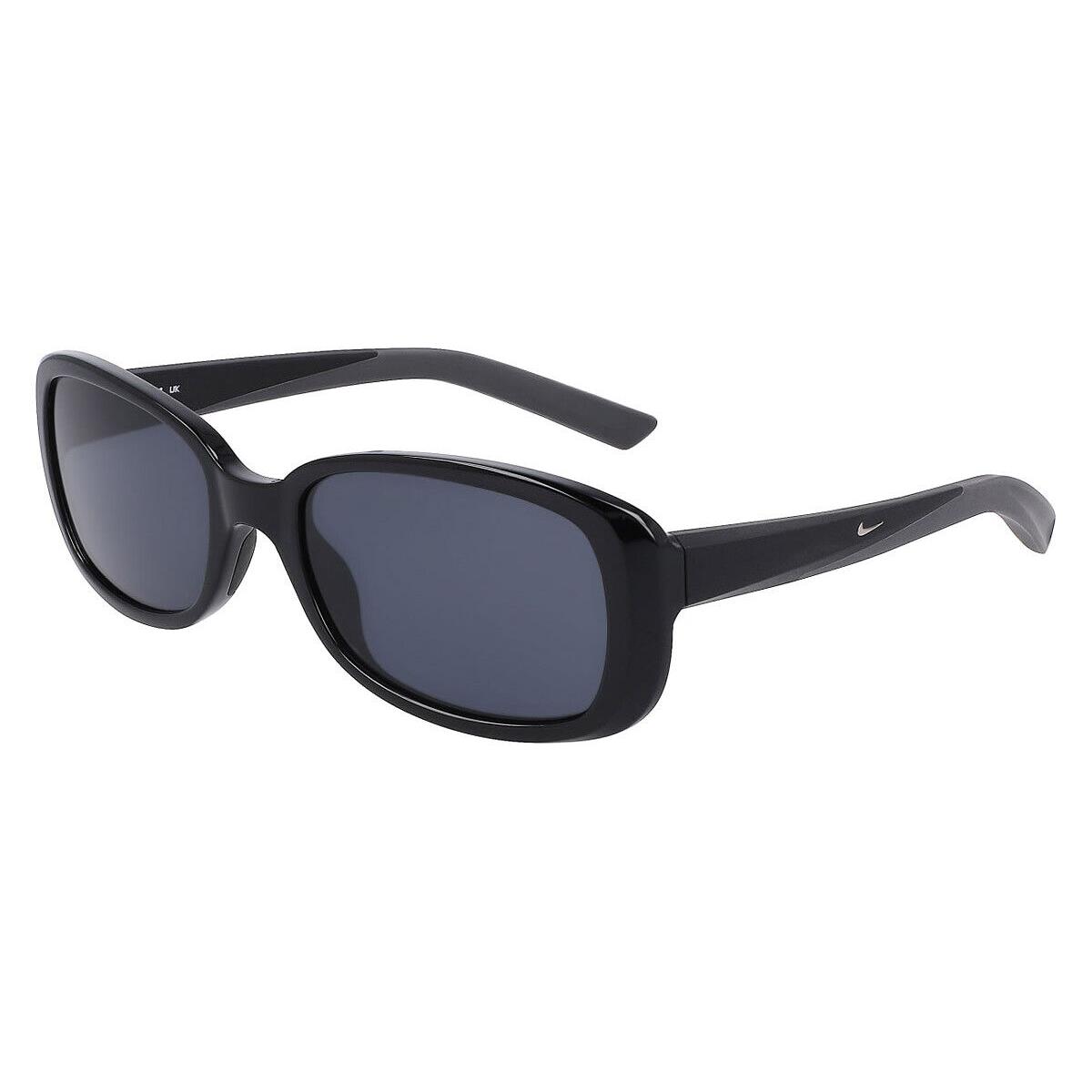 Nike Epic Breeze FD1880 Sunglasses Black Dark Gray 55mm - Frame: Black / Dark Gray, Lens: Dark Gray
