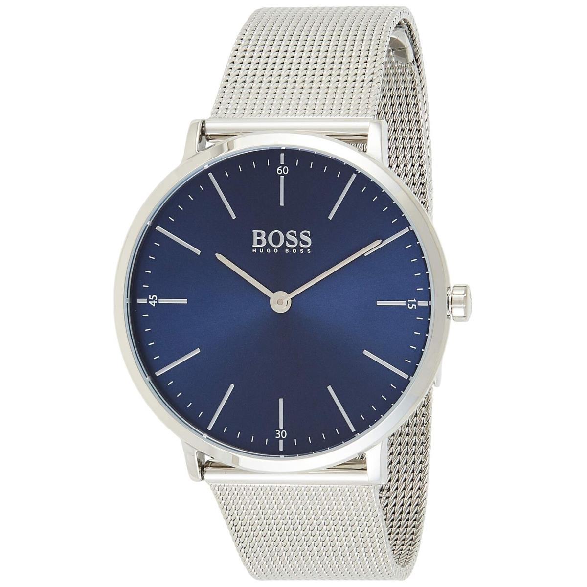 Hugo Boss Horizon Blue Dial Stainless Steel Men`s Watch 1513541