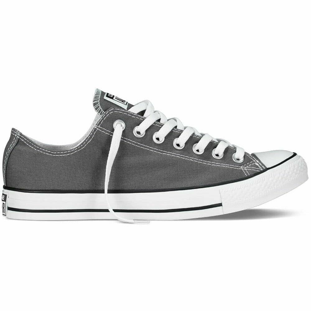 Converse Chuck Taylor All Star Low Top Unisex Canvas Sneaker Shoes Charcoal