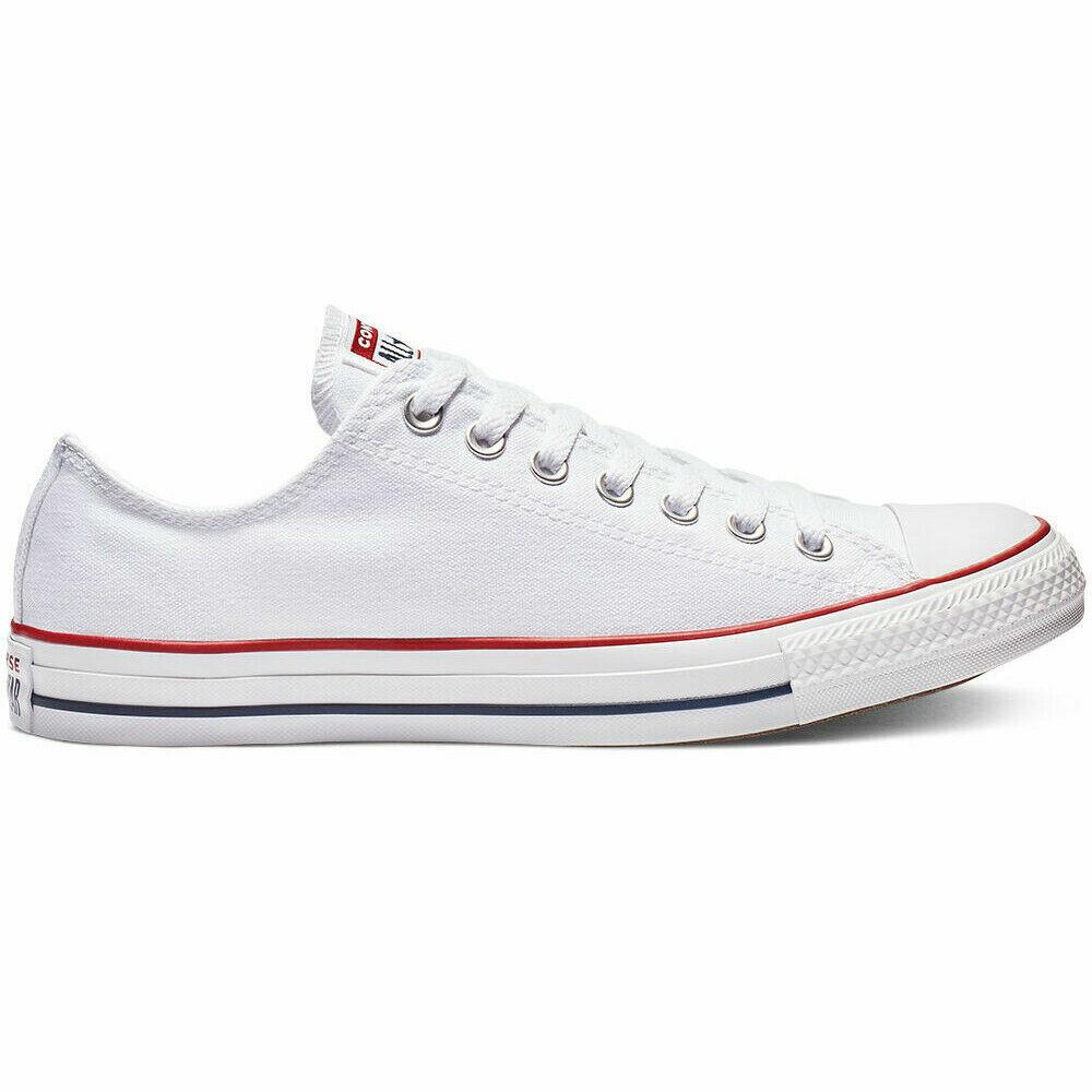 Converse Chuck Taylor All Star Low Top Unisex Canvas Sneaker Shoes Optical White