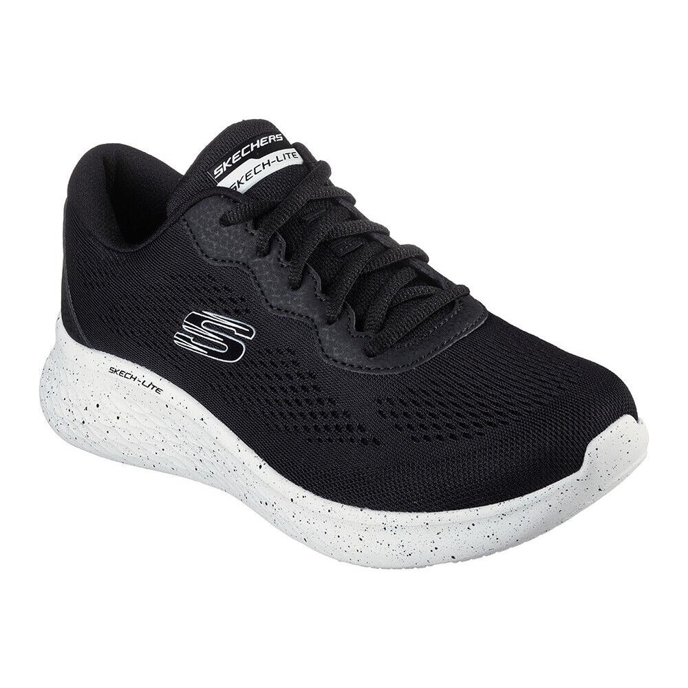 Womens Skechers Sport Skech-lite Pro Black White Mesh Shoes Medium/Regular