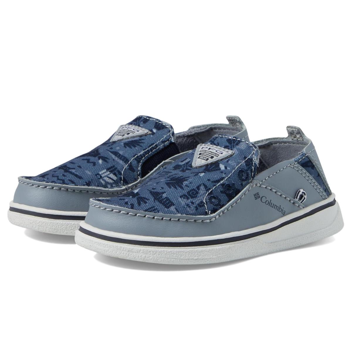 Children Unisex Shoes Columbia Kids Bahama Pfg Toddler/little Kid/big Kid Tradewinds Grey/Collegiate Navy