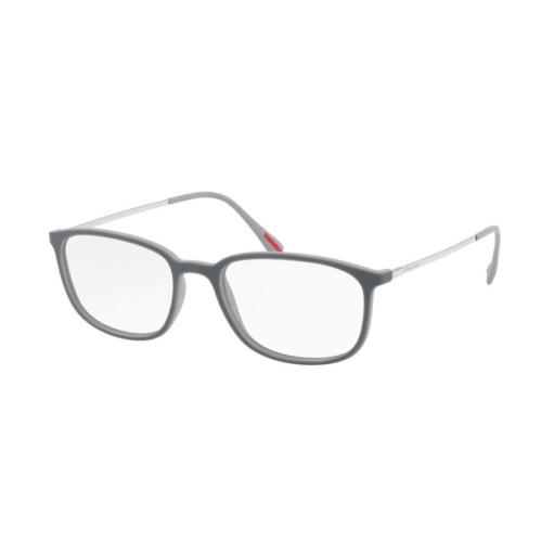 Prada Linea Rossa Eyeglasses PS 03HV VIM1O1 Lifestyle DK Grey/lt Grey 55MM