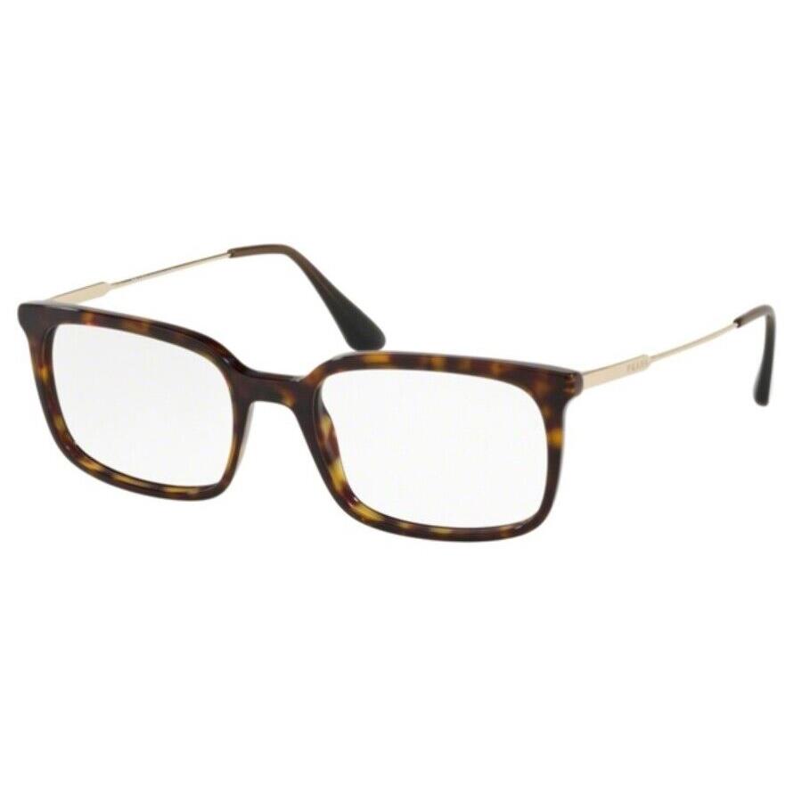 Prada Eyeglasses PR 16UV 2AU1O1 Conceptual Havana W/ Demo Lens 53MM