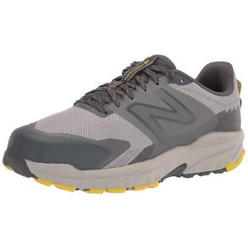 New Balance Men`s Fresh Foam 510 V6 Trail Running Shoe 11 - Raincloud/Magnet/True Yellow