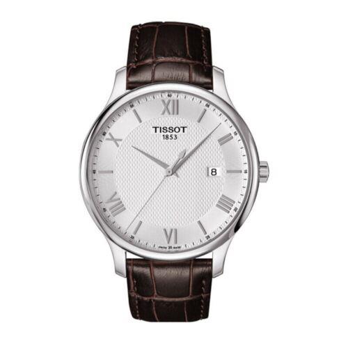Tissot Tradition Silver Dial Mens Watch T063.610.16.038.00
