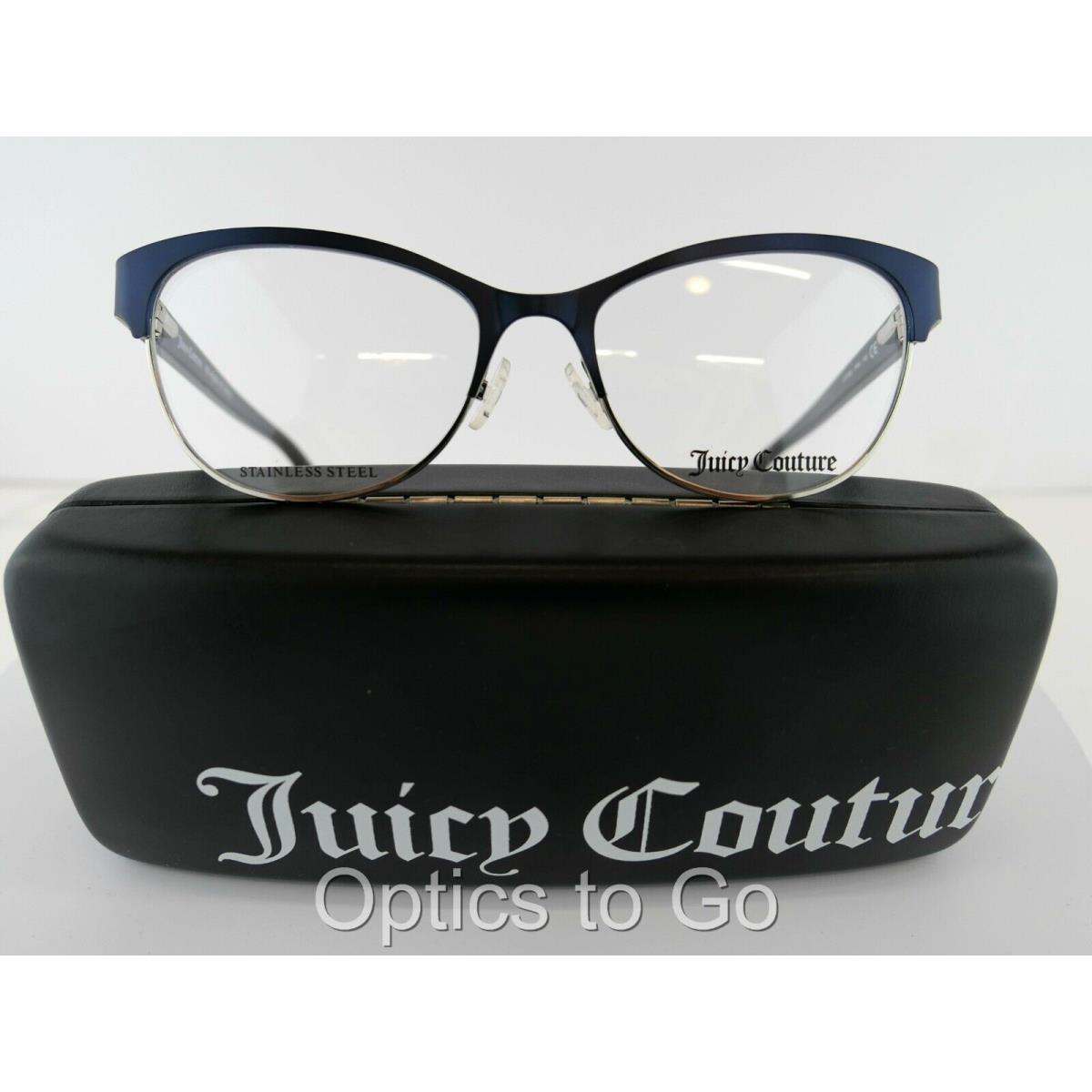 Juicy Couture JU 216 Pyw Navy 51-16 140 W/case Eyeglass Frames