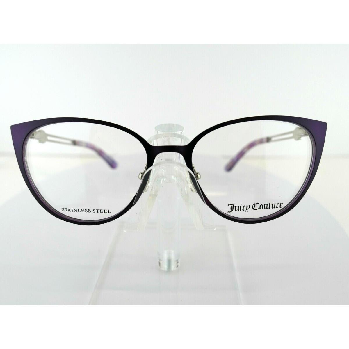 Juicy Couture JU 221 1JZ Violet Matt 51-16 135 W/case Eyeglass Frames