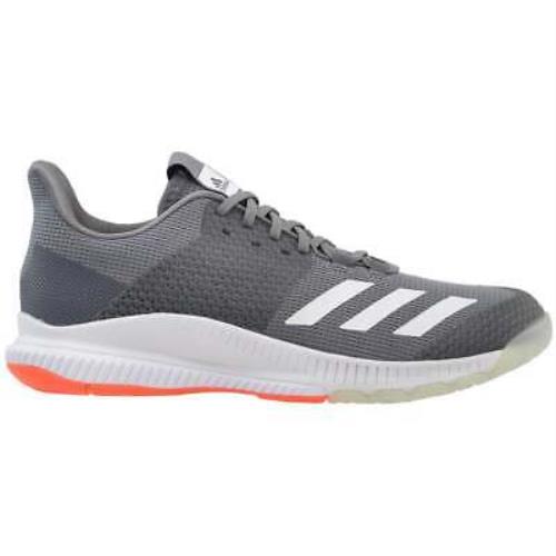 Adidas Crazyflight Bounce 3 Volleyball Womens Grey Sneakers Athletic Shoes EH08