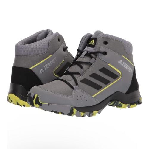 Adidas Terrex Hyperhiker Hiking Shoes Grey/black/grey 6.5 US Unisex Little Kid - Grey/Black/Grey