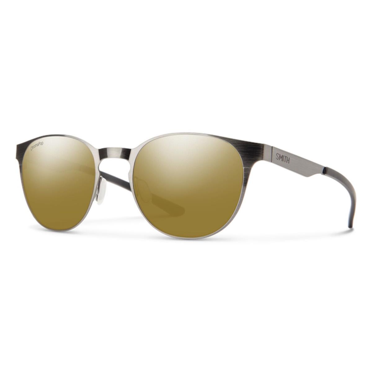 Smith Optics Men`s Women`s Eastbank Metal Active Choromapop Polarized Sunglasses Brushed Gunmetal