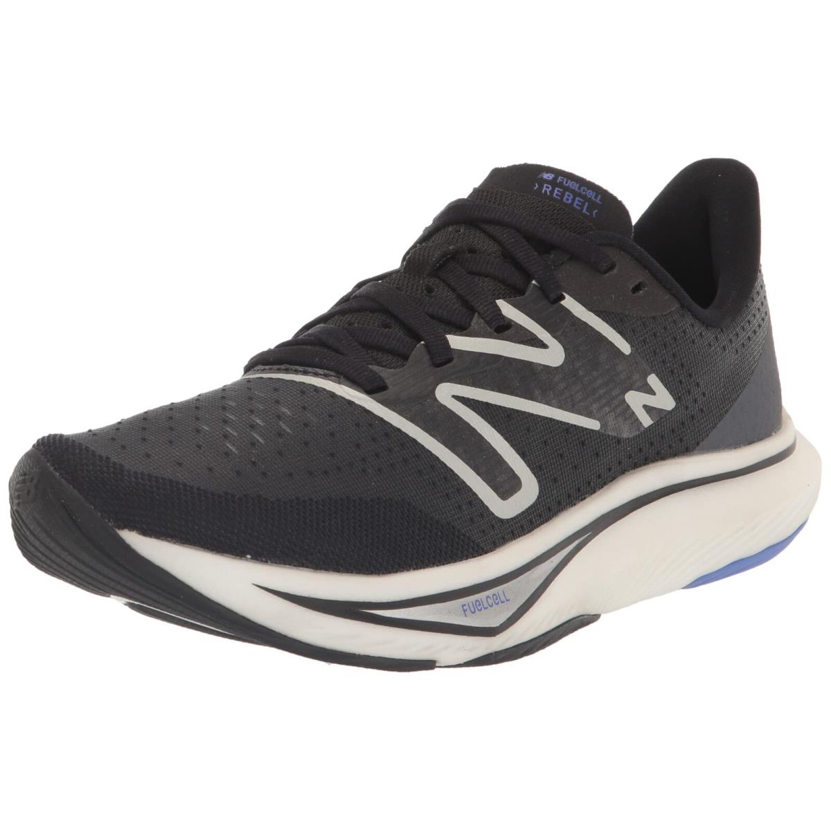 New Balance Women Fuelcell Rebel V3 Running Shoe Black/aura/vibrant Spring Glo 6 - Black/Aura/Vibrant Spring Glo