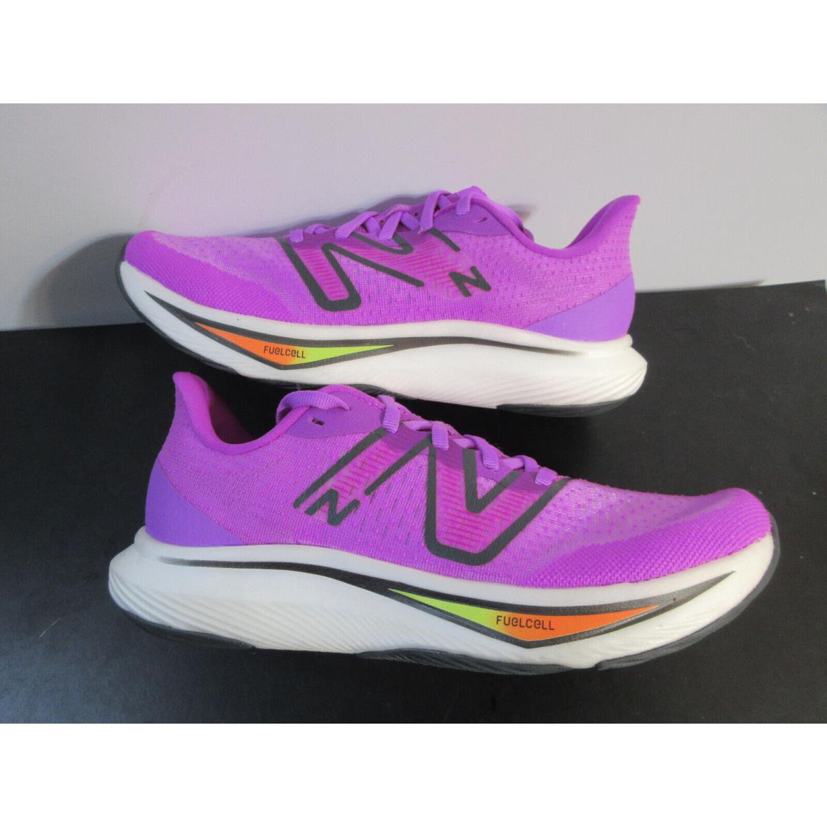 8.5 Woman`s New Balance Fuelcell Rebel V3 Cosmic Rose Purple WFCXCR3 New - 
