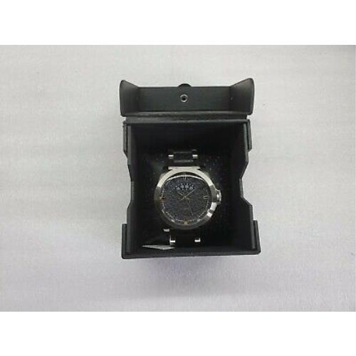 Diesel watch Arges - Black Dial, Silver Band, Silver Bezel