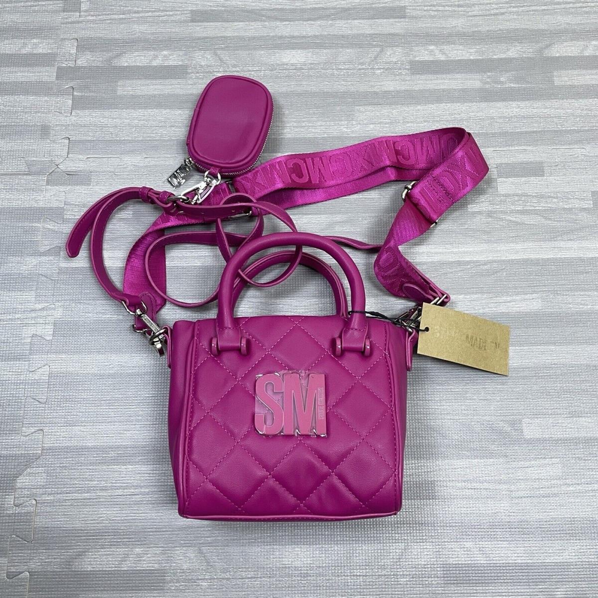 Steve Madden Fuchsia Fushia Bbabi Crossbody Tiktok Womens Tote Bag DT617030