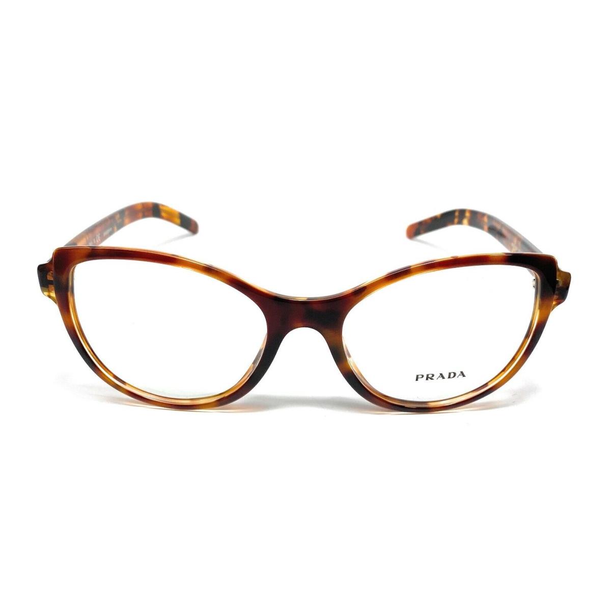 Prada PR 12VV 4881O1 Havana Women`s Eyeglasses Frame 52 mm