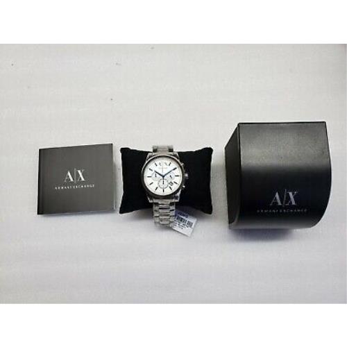 Armani Exchange Smart Chronograph Date Stainless Steel Men`s Watch AX2510