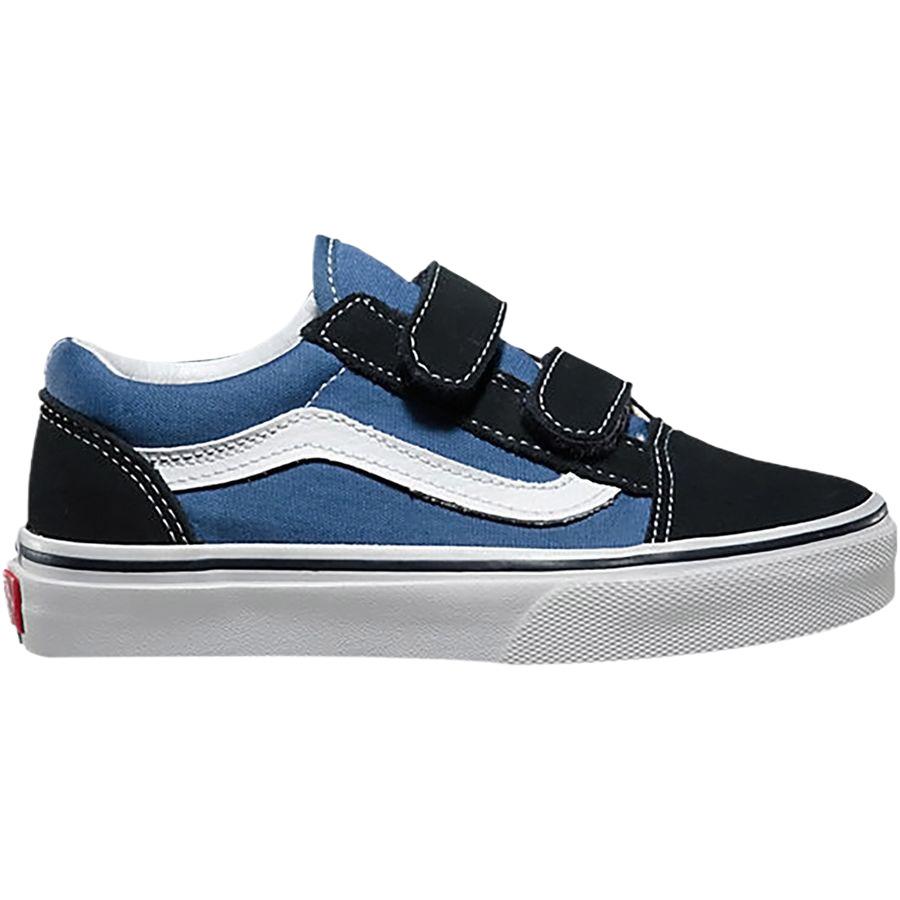 Vans Preschool Kids Old Skool V Skate Shoe Navy/true White VN000VHENWD