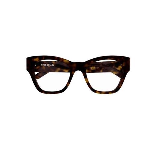 Balenciaga BB0263O 002 Havana Cat-eye Women`s Eyeglasses