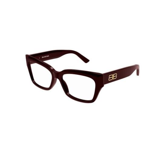 Balenciaga BB0274O 003 Red Cat-eye Women`s Eyeglasses