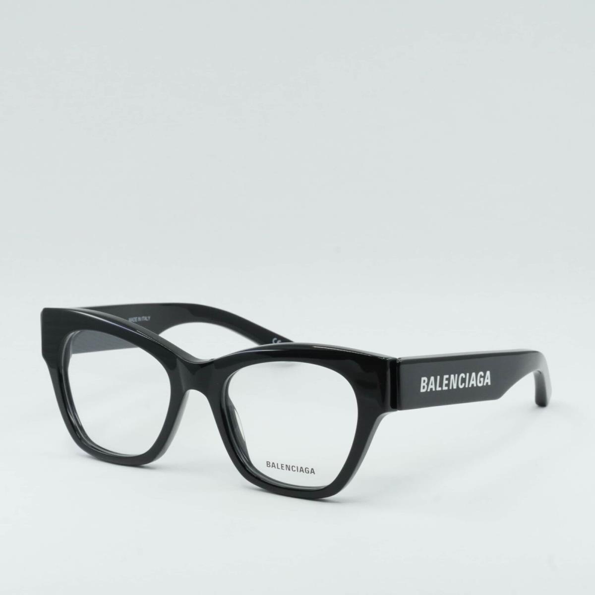 Balenciaga BB0263O 001 Black 52mm Eyeglasses