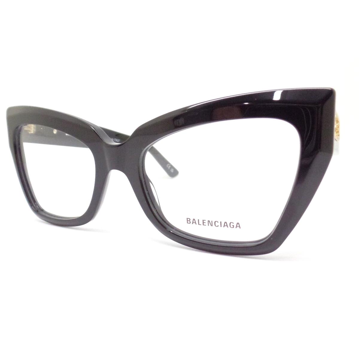 Balenciaga BB0275o 001 Black 53mm Eyeglass Frame