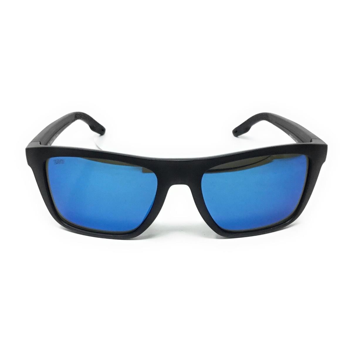 Costa Del Mar Mainsail Men`s Blue Mirror Polarized Sunglasses 6S9107 910701 55 - Frame: Black, Lens: Blue