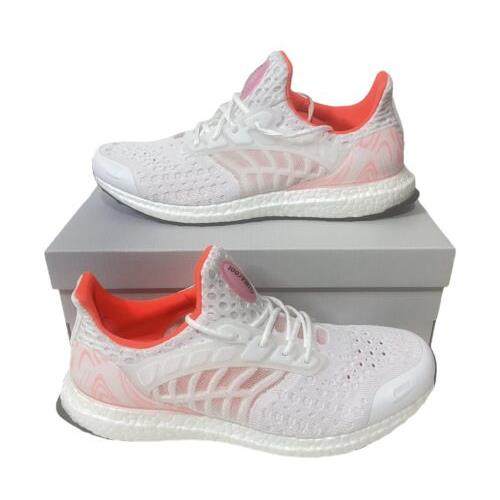 Adidas Men s Ultraboost Dna Climacool White/pink Running Shoes GV8759 - Pink
