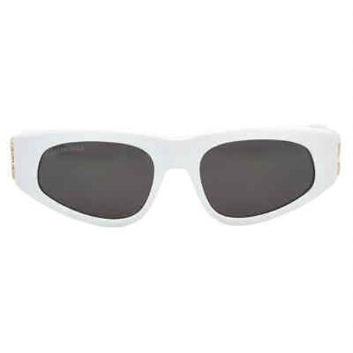 Balenciaga Grey Cat Eye Ladies Sunglasses BB0095S 012 53 BB0095S 012 53