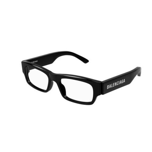 Balenciaga BB0265O 001 Black Rectangular Men`s Eyeglasses