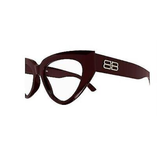 Balenciaga BB0276o-003 Red Red Eyeglasses