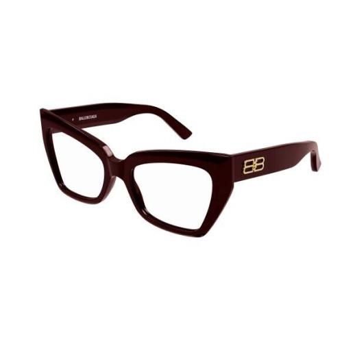 Balenciaga BB0275O 003 Red Cat-eye Women`s Eyeglasses