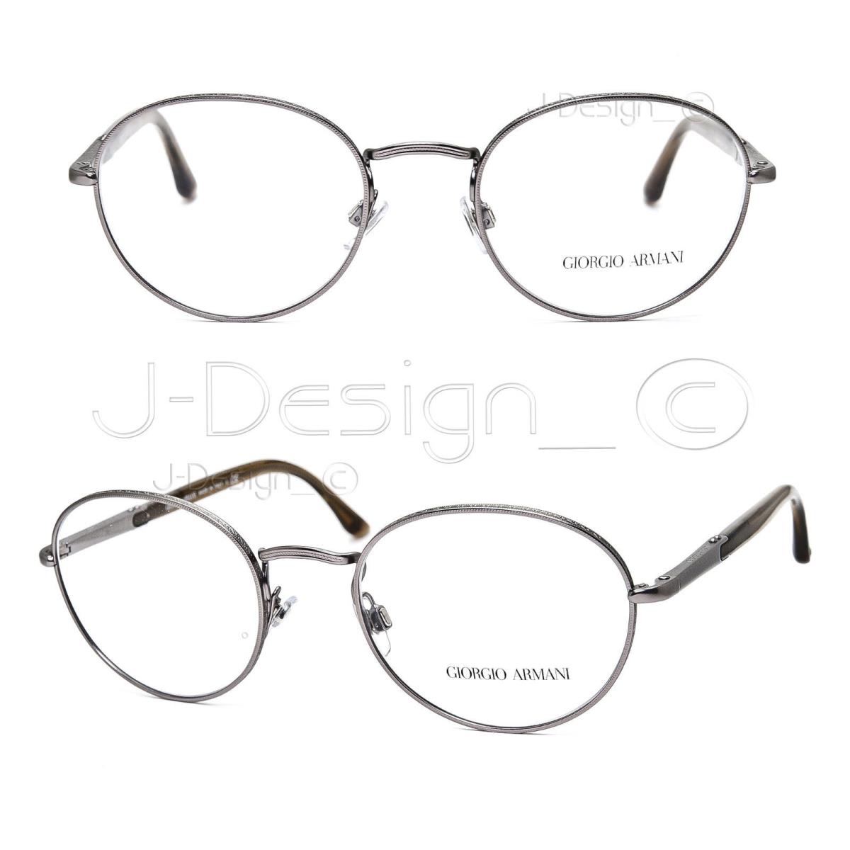 Giorgio Armani AR5002 3005 Matte Chrome 51/20/140 Eyeglasses Made Italy