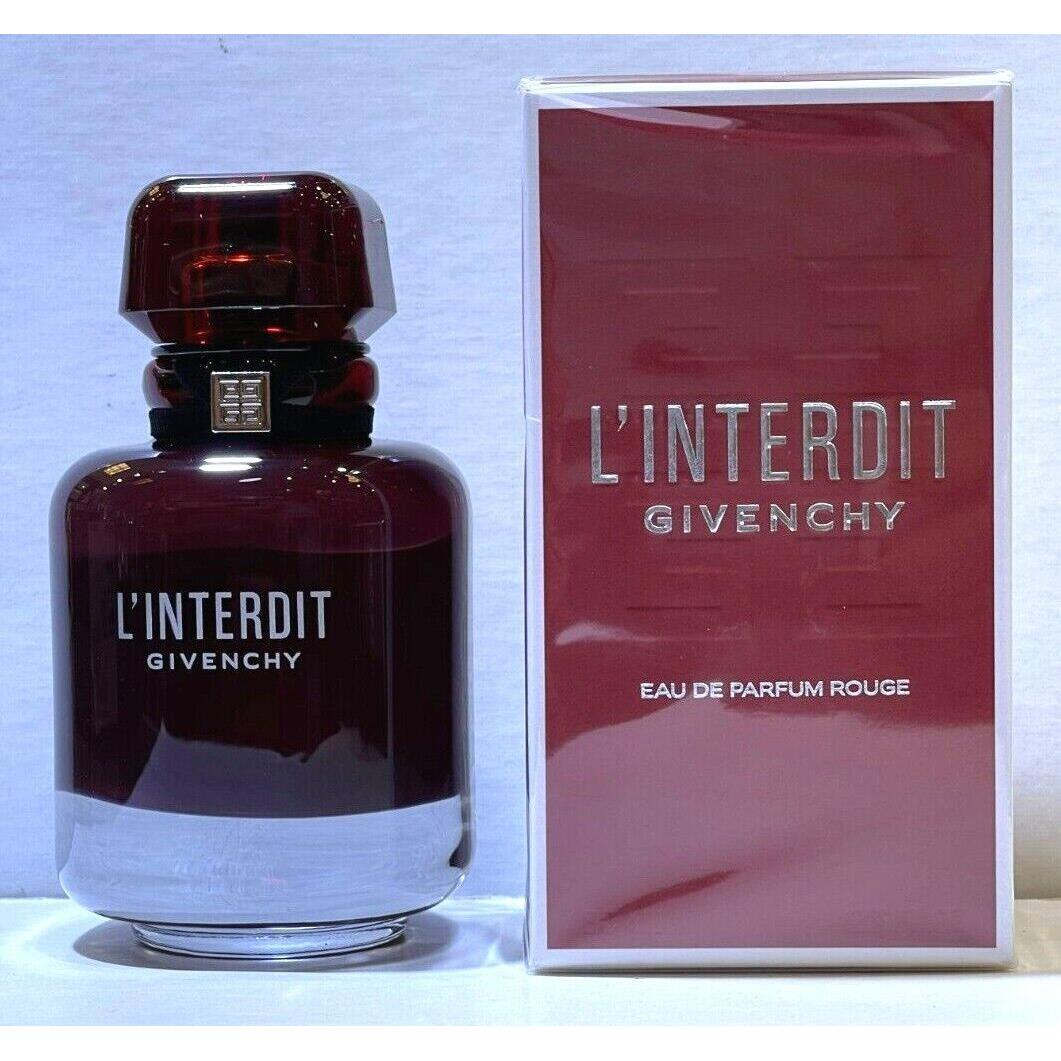 L`interdit Rouge Perfume By Givenchy Eau De Parfum Spray 2.6oz/77ml For Women