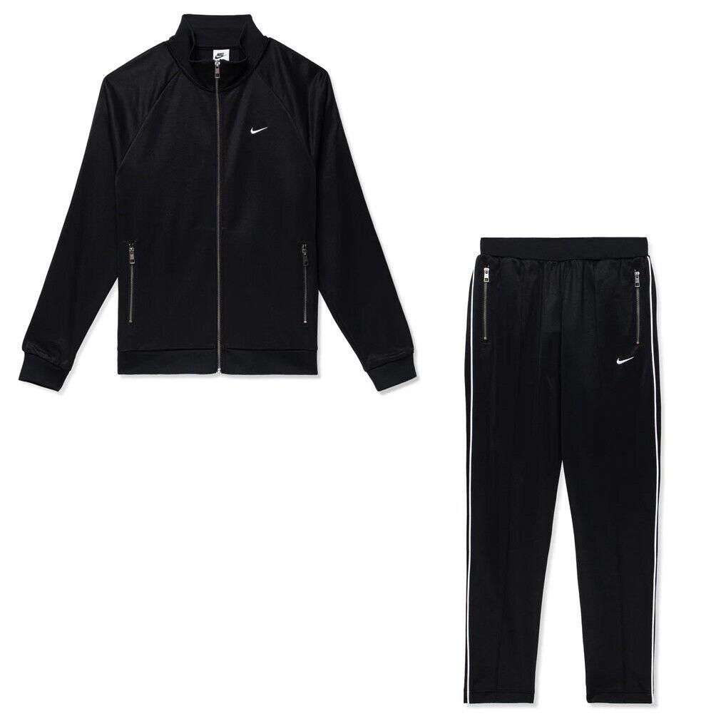 Nike Sportswear Authentics Men`s Track Suit DQ5003 DQ4996 Black Large