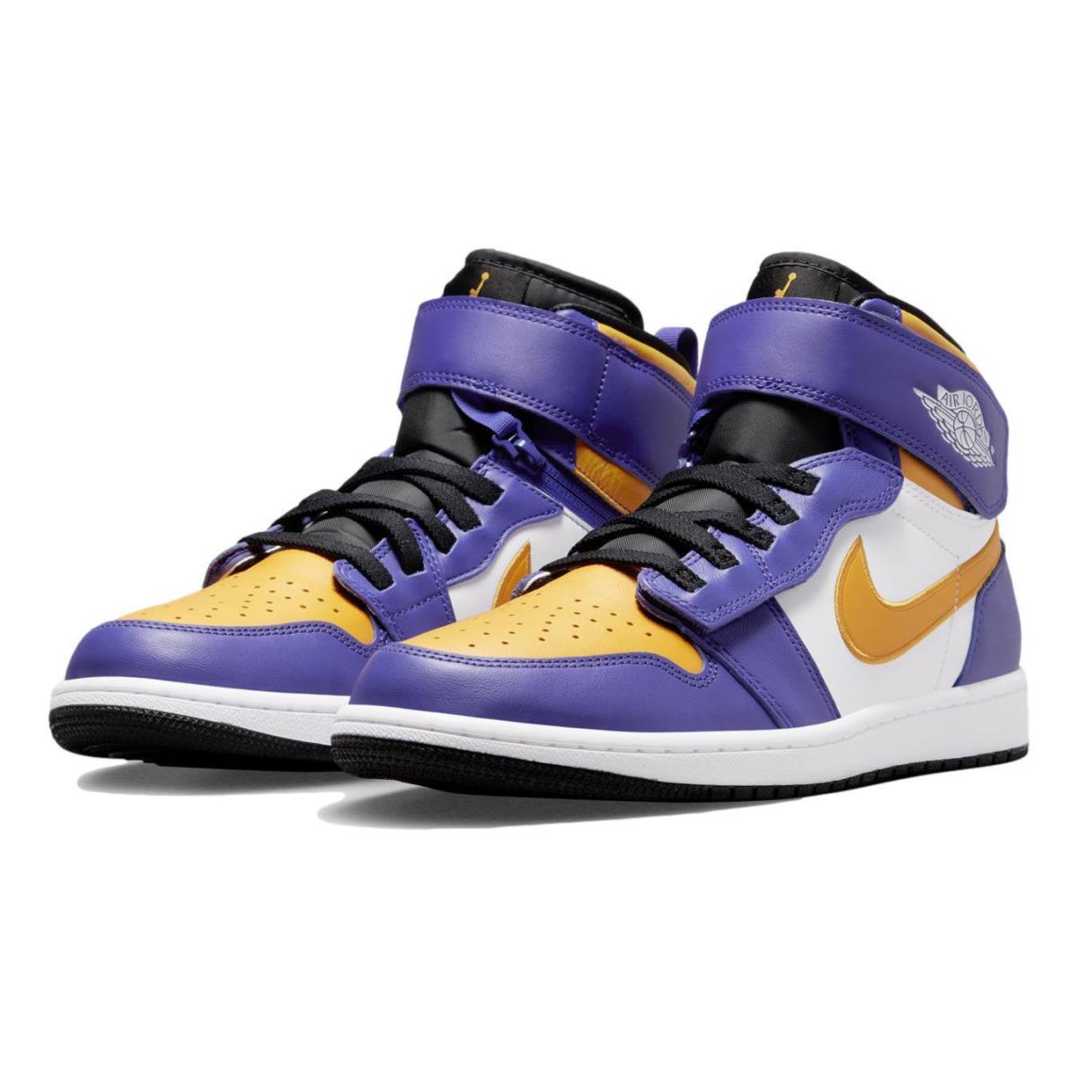 Nike Men`s Air Jordan 1 High Flyease `lakers` Shoes Sneakers CQ3835-517