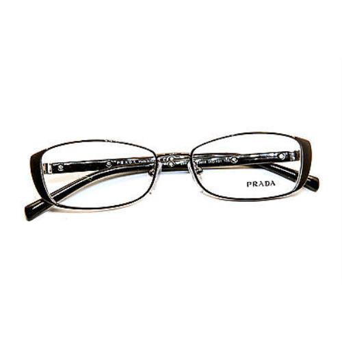 Prada eyeglasses  - Frame: Browns (IAO-1O1), Lens: 3