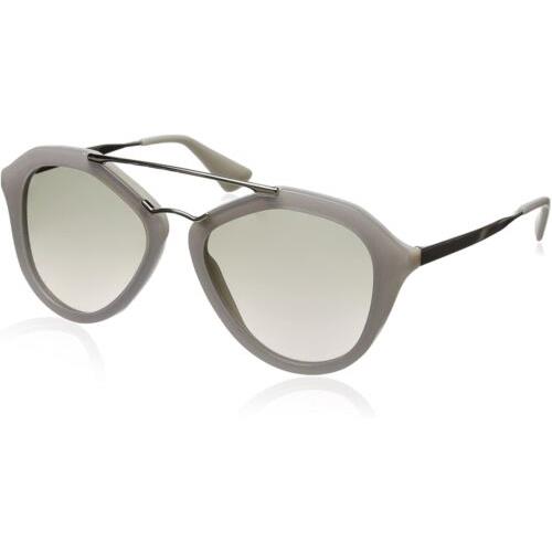Prada Cinema Sunglasses PR12QS TKO3H2 Opal Ivory/matte Ivory 54mm - Frame: Opal Ivory