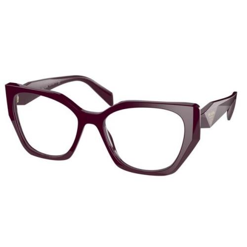 Prada Eyeglasses VPR18W VIY-1O1 Burgundy Full Rim Frame 54MM Rx-able ...