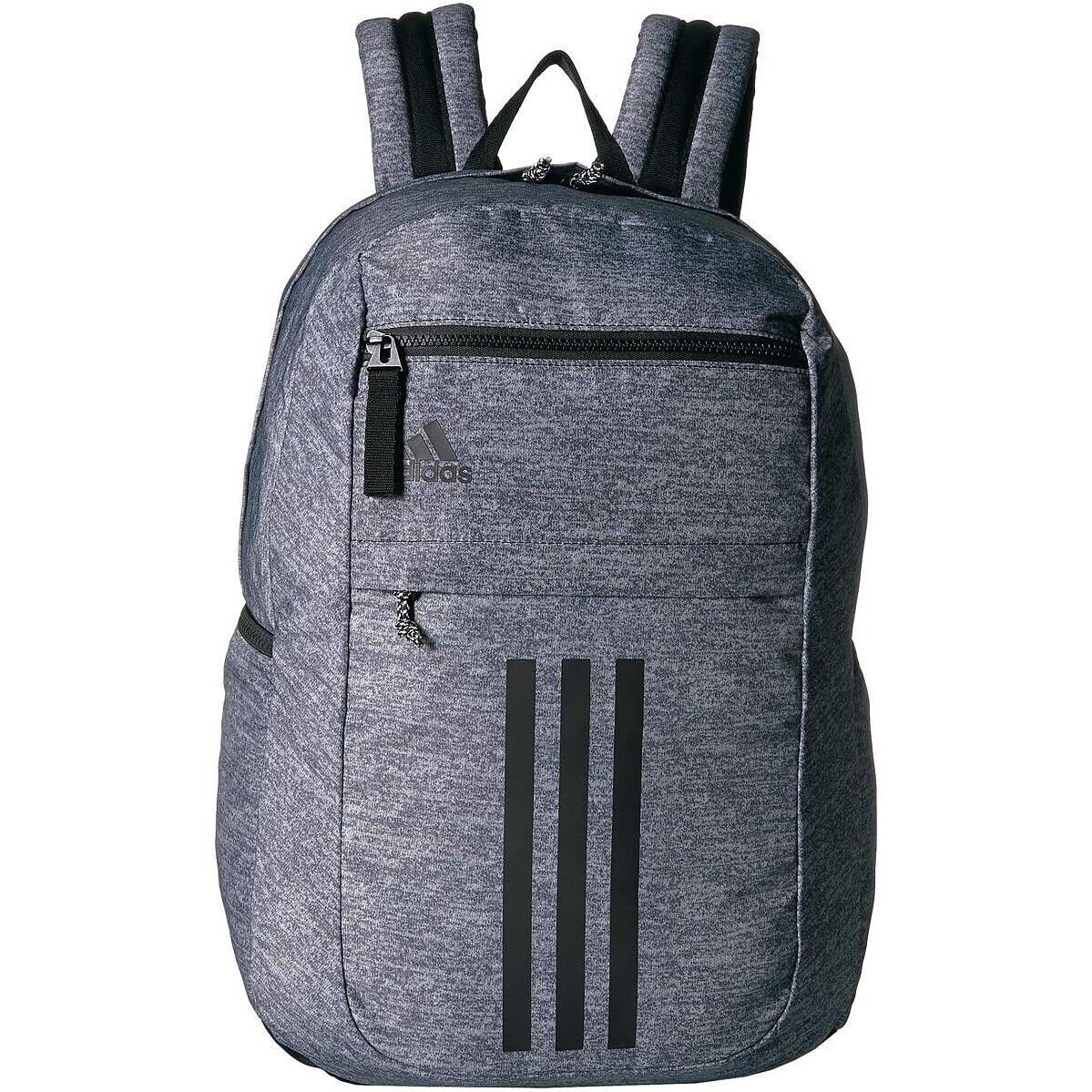 Adidas Unisex League 3 Stripe Backpack Jersey Onix/black One Size
