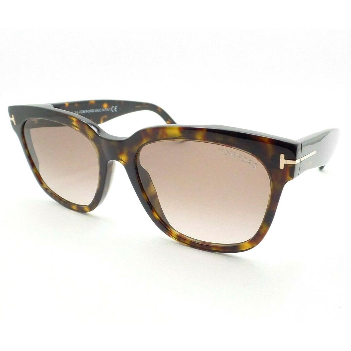 Tom Ford Rhett Dark Havana Brown Fade 714 52F 55mm Sunglasses