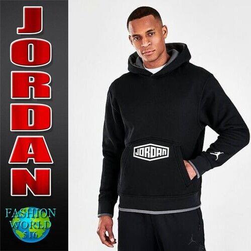 Nike Men`s Jordan Sport Dna Pullover Hoodie Size XL DC9644-010 Black