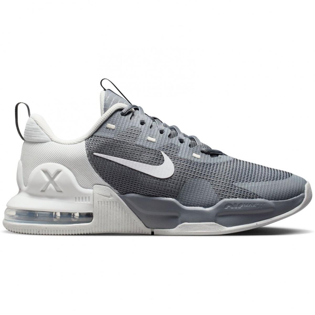Nike Air Max Alpha Trainer 5 Cool Gray White 2022 Size 13 DM0829-007 Men`s Shoes - Gray