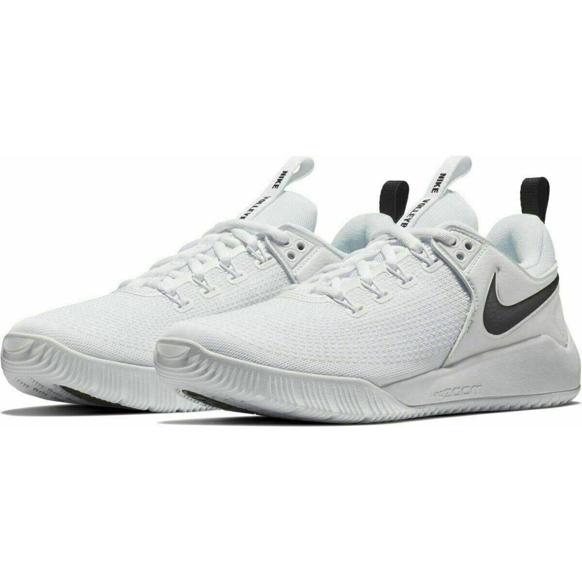 Nike Zoom Hyperace 2 Volleyball Shoe Women`s Size 12 White AA0286 100 - White