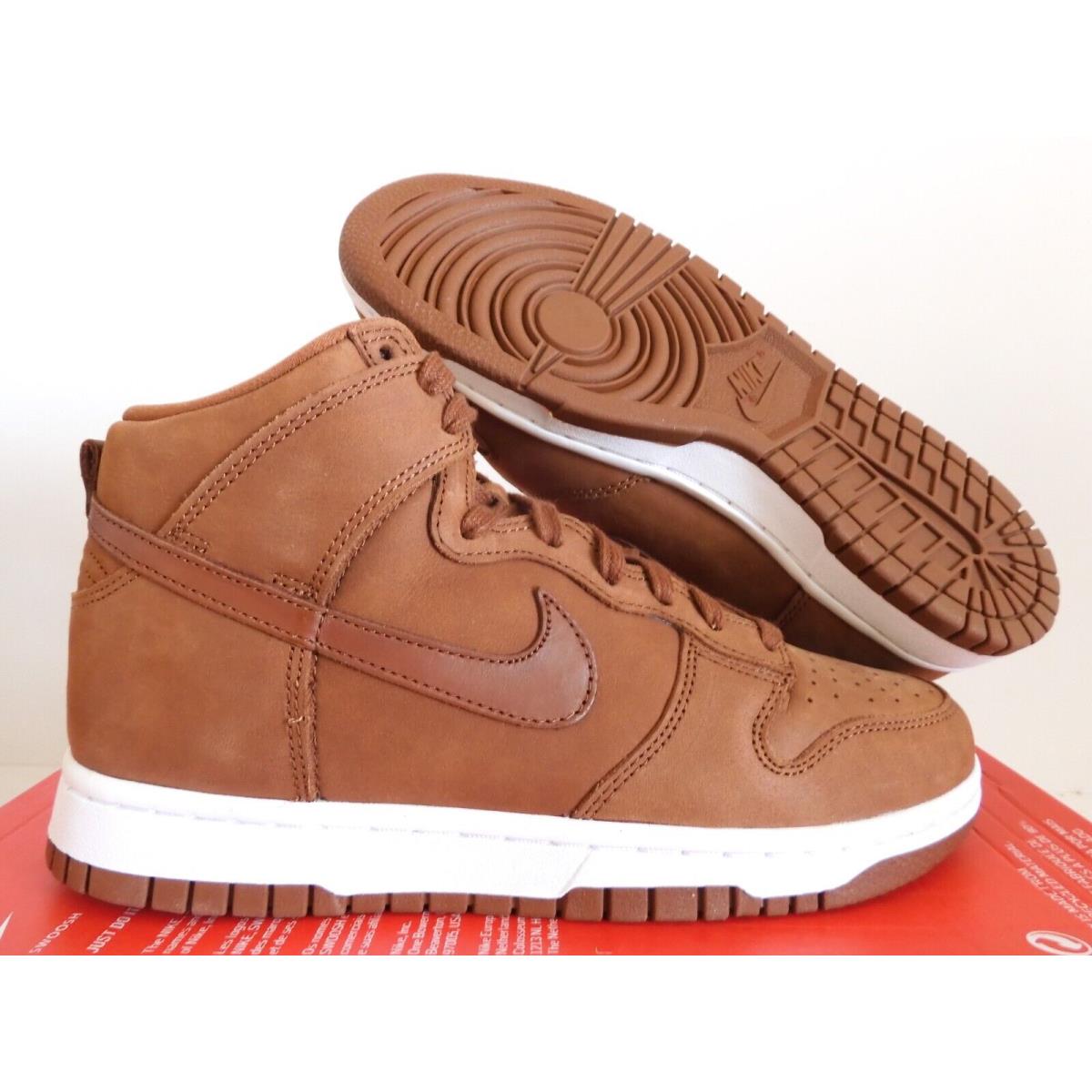 Wmns Nike Dunk High Premium MF Pecan Brown-white SZ 7 DX2044-200 - Brown